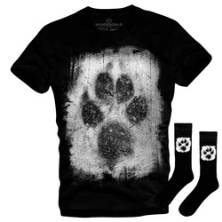 Set aus T-Shirt und Socken Underworld Animal footprint
