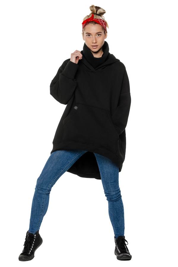 Asymmetrische Rollkragen-Sweatshirt UNDERWORLD 