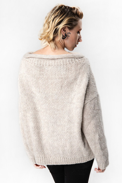 Kurzpullover UNDERWORLD  Hellbeige