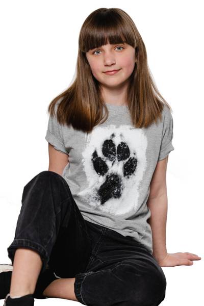 T-Shirt für Kinder UNDERWORLD Animal Footprint 