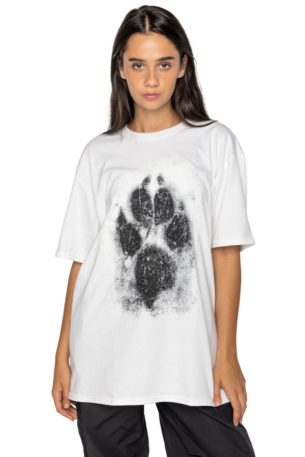 T-shirt loose fit UNDERWORLD Animal Footprint