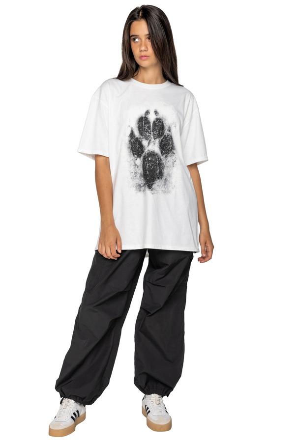 T-shirt loose fit UNDERWORLD Animal Footprint