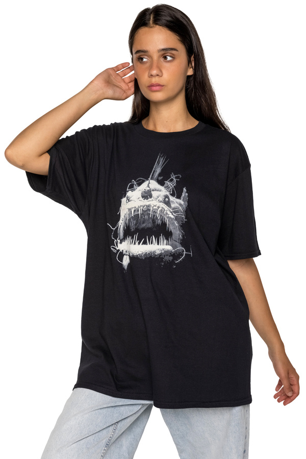 T-shirt loose fit UNDERWORLD Fish