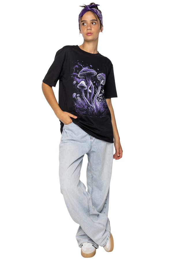 T-shirt loose fit UNDERWORLD Mushrooms