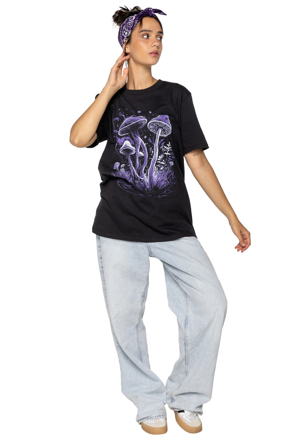 T-shirt loose fit UNDERWORLD Mushrooms