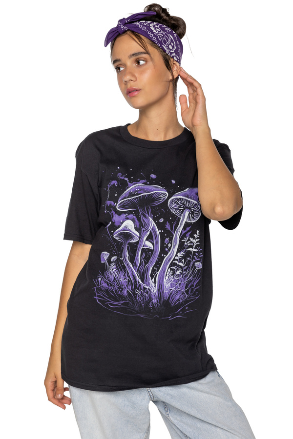 T-shirt loose fit UNDERWORLD Mushrooms