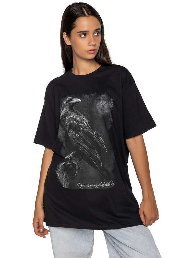 T-shirt loose fit UNDERWORLD Raven