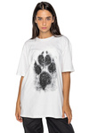 T-shirt loose fit UNDERWORLD Animal Footprint