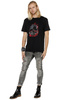 T-shirt für Herren UNDERWORLD Skull in fire