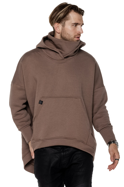 Asymmetrische Rollkragen-Sweatshirt UNDERWORLD