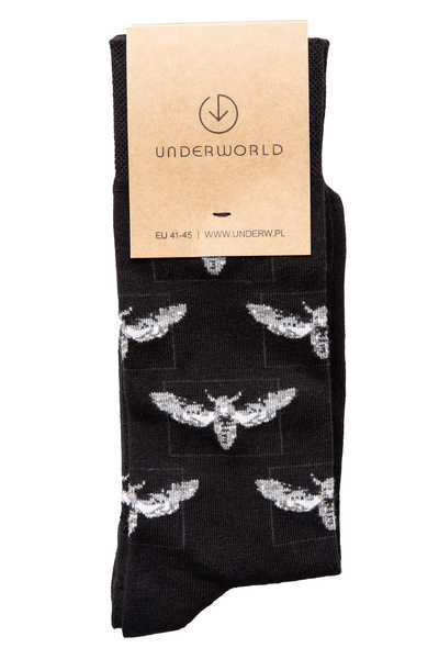 Socken Underworld Night Butterfly