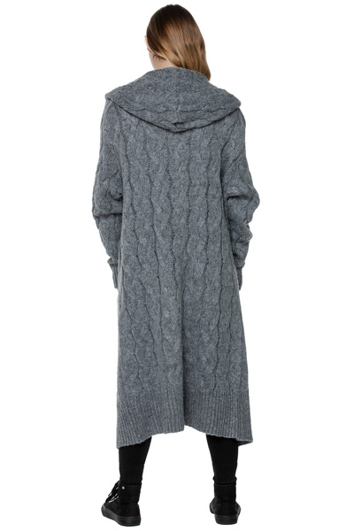 Langer Zopfstrickpullover UNDERWORLD