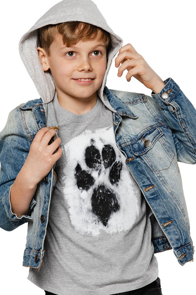 T-Shirt für Kinder UNDERWORLD Animal Footprint 