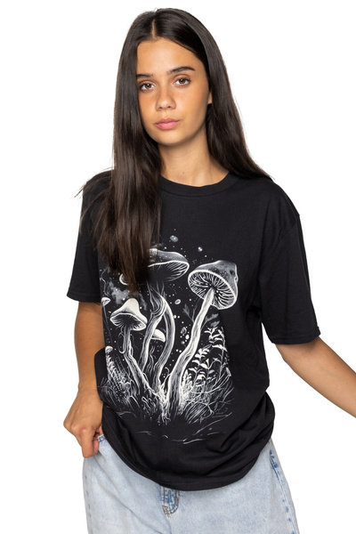 T-shirt loose fit UNDERWORLD Mushrooms