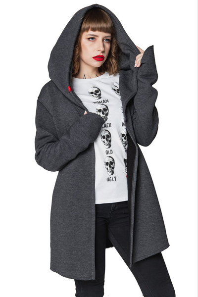 Asymmetrisches Sweatshirt Assassin UNDERWORLD schwarz