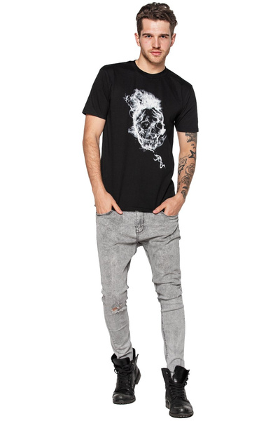 T-shirt für Herren UNDERWORLD Smoke skull