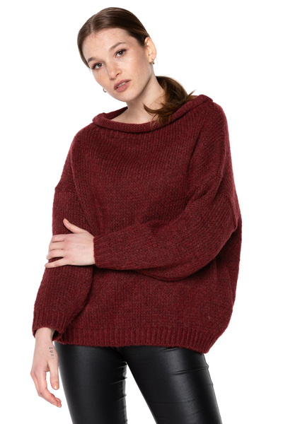 Kurzpullover UNDERWORLD Rotwein