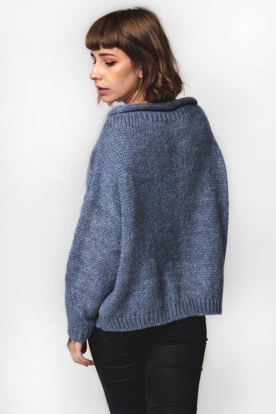 Kurzpullover UNDERWORLD Himmelblau