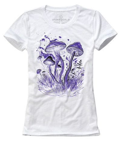 T-shirt für Damen UNDERWORLD Mushrooms