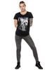 T-shirt für Damen UNDERWORLD Wolf in mountains