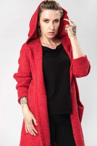 Pullover UNDERWORLD Himbeere 