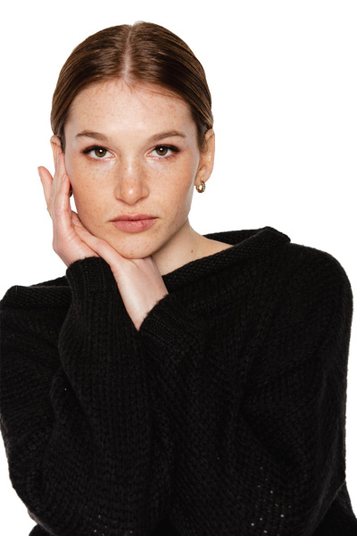 Kurzpullover UNDERWORLD Schwarz