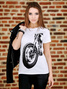 T-shirt für Damen UNDERWORLD Motorbike