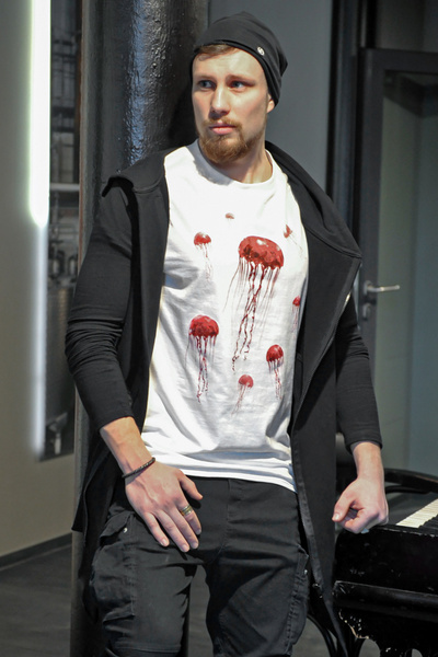 T-shirt für Herren UNDERWORLD Jellyfish