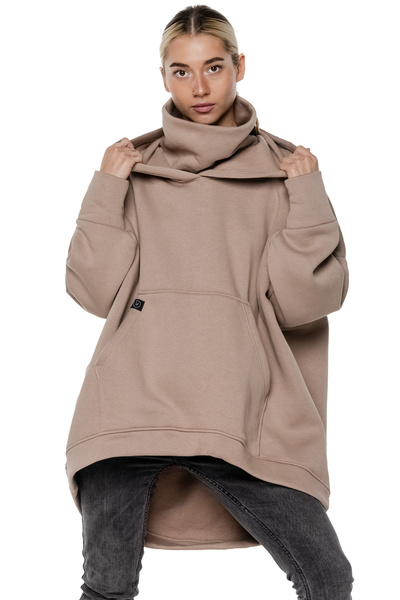 Asymmetrische Rollkragen-Sweatshirt UNDERWORLD