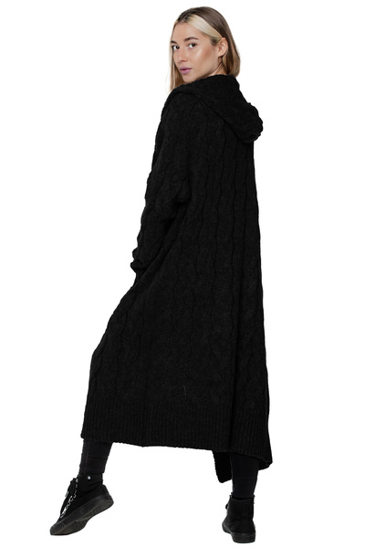 Langer Zopfstrickpullover UNDERWORLD