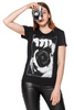 T-shirt für Damen UNDERWORLD Dog czarny