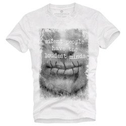 T-Shirt für Herren UNDERWORLD Silent people have...