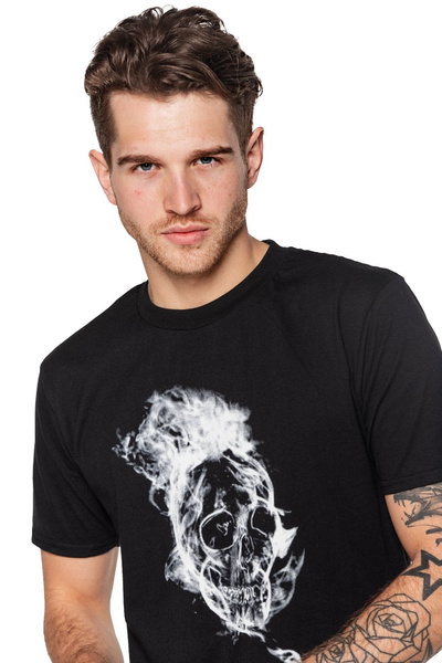 T-shirt für Herren UNDERWORLD Smoke skull