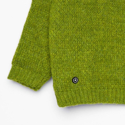 Kurzpullover UNDERWORLD Kiwifarbener