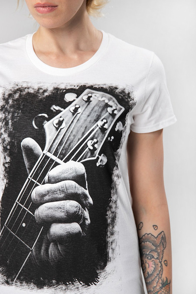 T-shirt für Damen UNDERWORLD Guitar head