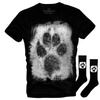 Set aus T-Shirt und Socken Underworld Animal footprint