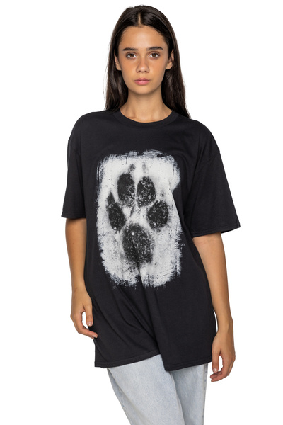 T-shirt loose fit UNDERWORLD Animal Footprint
