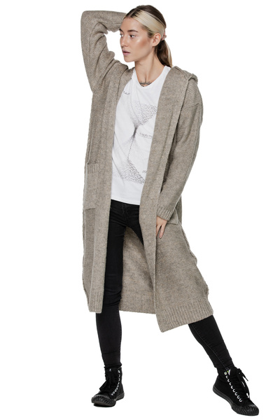 Strickjacke UNDERWORLD mit Kapuze 