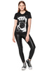 T-shirt für Damen UNDERWORLD Dog czarny