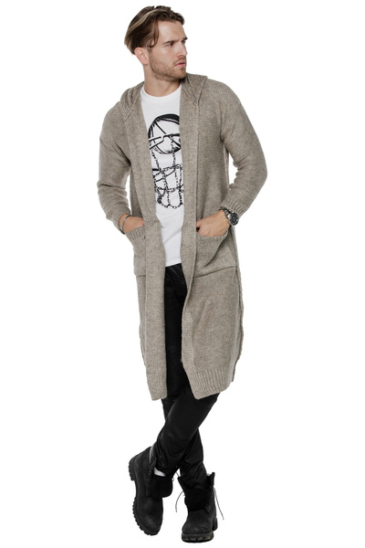 Strickjacke UNDERWORLD mit Kapuze