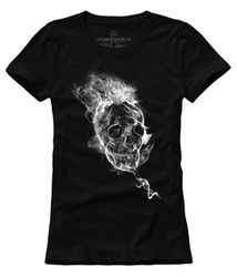 T-shirt für Damen UNDERWORLD Smoke Skull