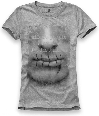 T-shirt für Damen UNDERWORLD Silent people have...