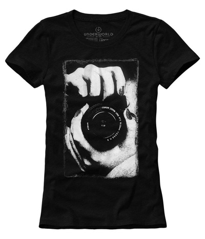 T-shirt für Damen UNDERWORLD Dog czarny