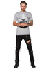 T-Shirt für Herren UNDERWORLD Silent people have...