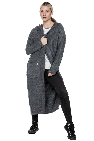 Strickjacke UNDERWORLD mit Kapuze 