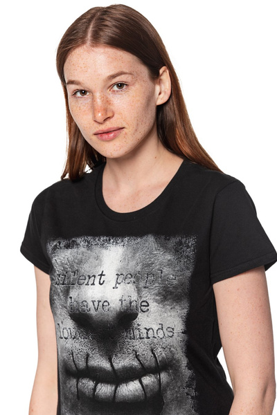 T-shirt für Damen UNDERWORLD Silent people have...