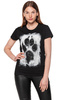 T-shirt für Damen UNDERWORLD Animal footprint