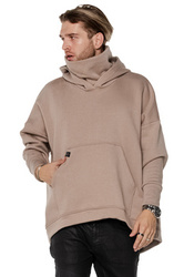 Asymmetrische Rollkragen-Sweatshirt UNDERWORLD