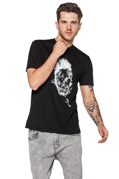 T-shirt für Herren UNDERWORLD Smoke skull