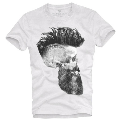 T-shirt für Herren UNDERWORLD Skull with a beard